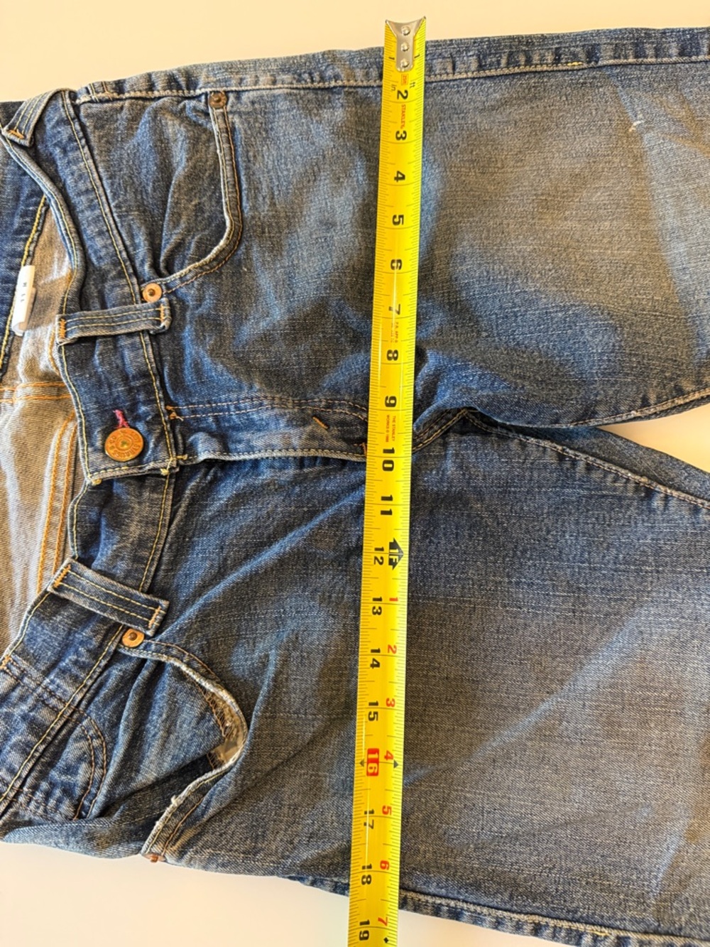 Women’s 504 Slouch Skinny Slim Straight Blue Jeans - Picture 4 of 14